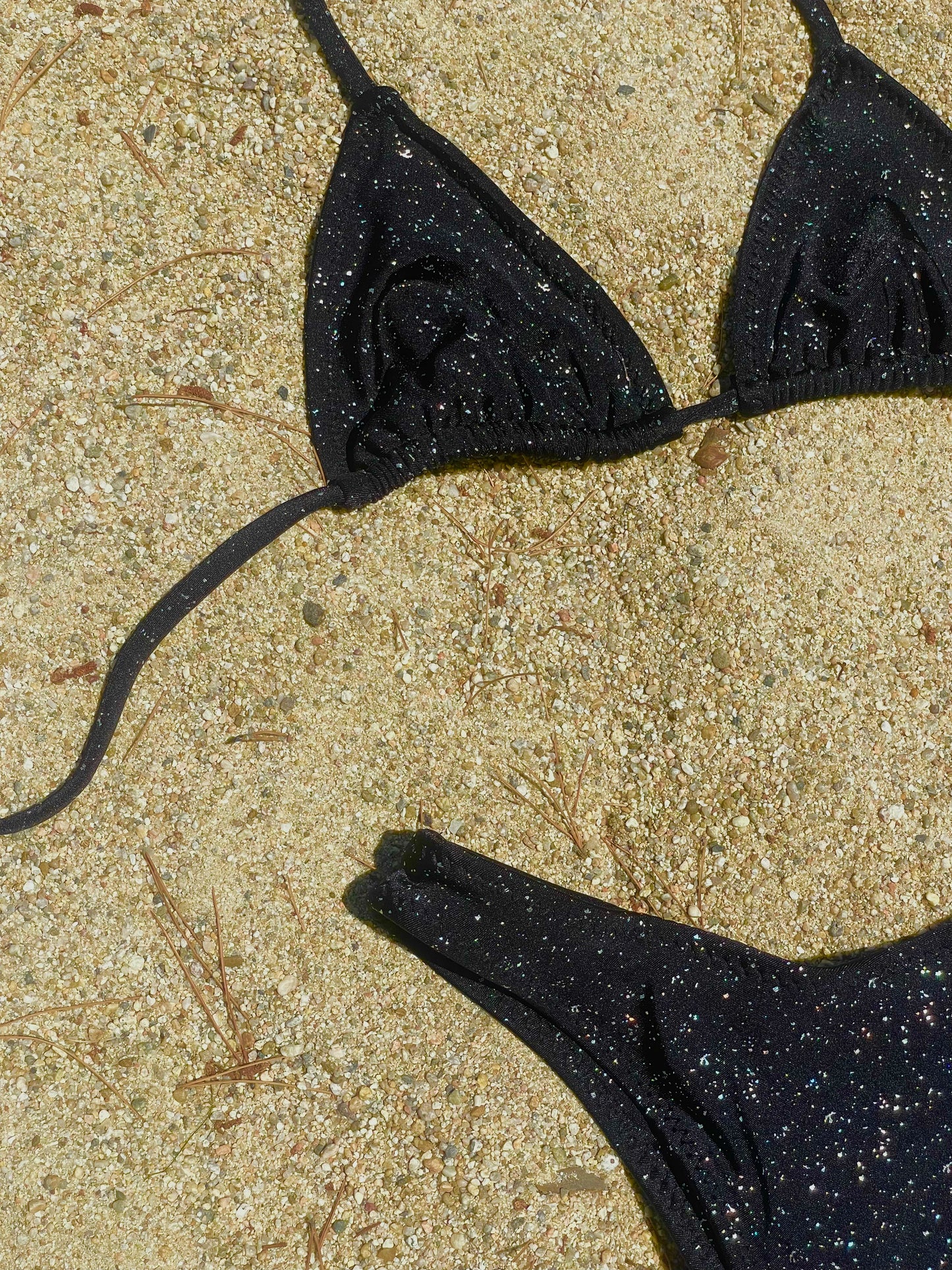 PRE MADE SPARKLY BLACK KINI