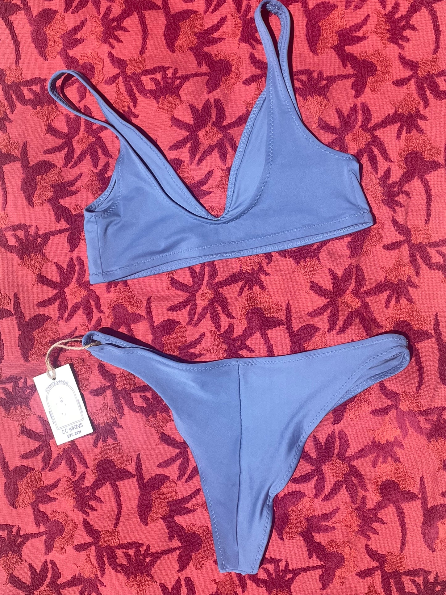 PRE-MADE BLUE JEAN BABY KINI